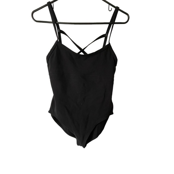 Forever 21 Tops - Forever 21 cross back body suit size L